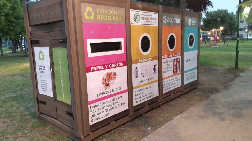 Merlo reciclado