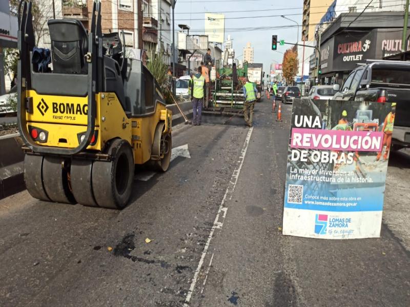 Lomas repavimentacion