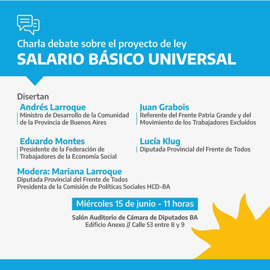 charla debate