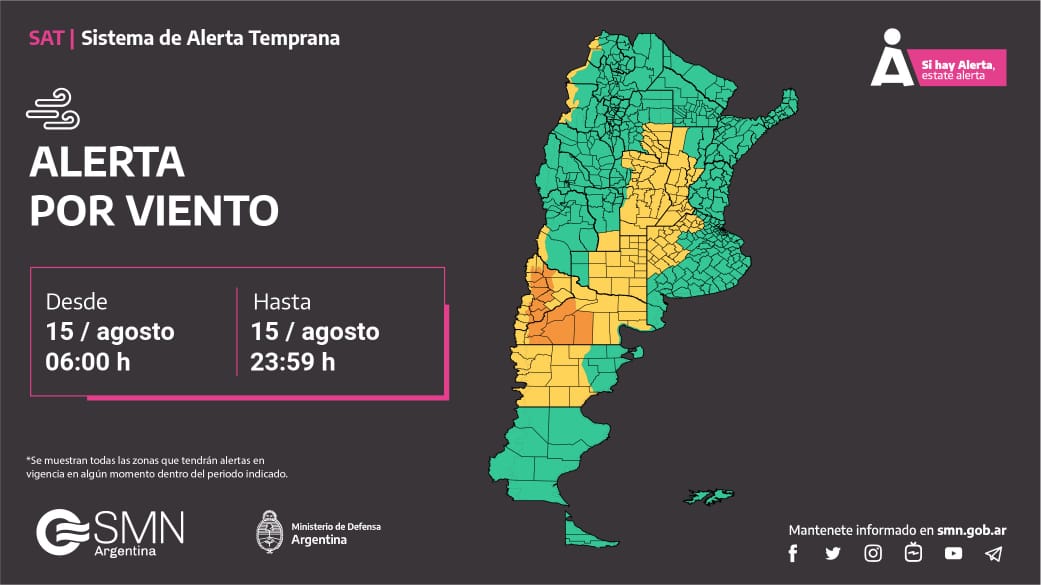 Alerta SMN