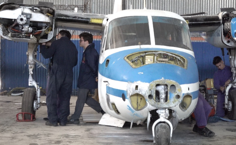 avión malvinas
