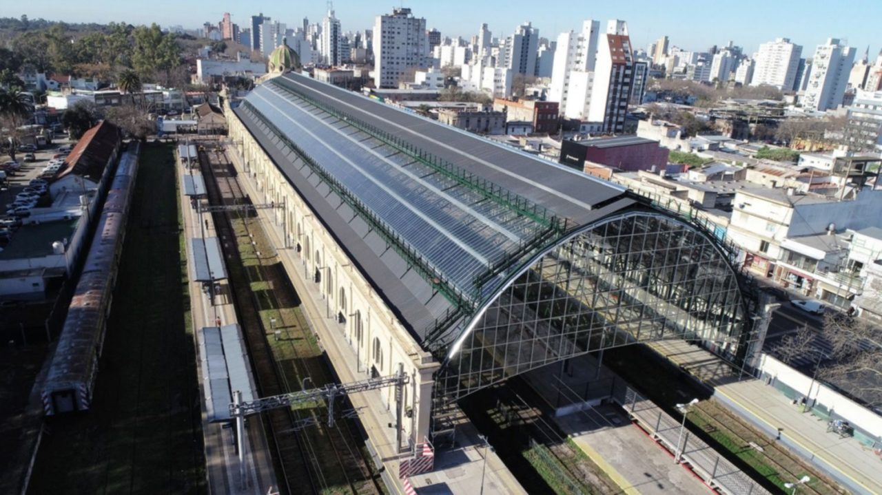 estación de trenes la plata