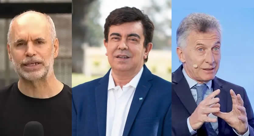 imagenes macri espinoza larreta