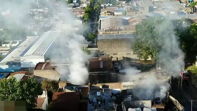incendio san martín