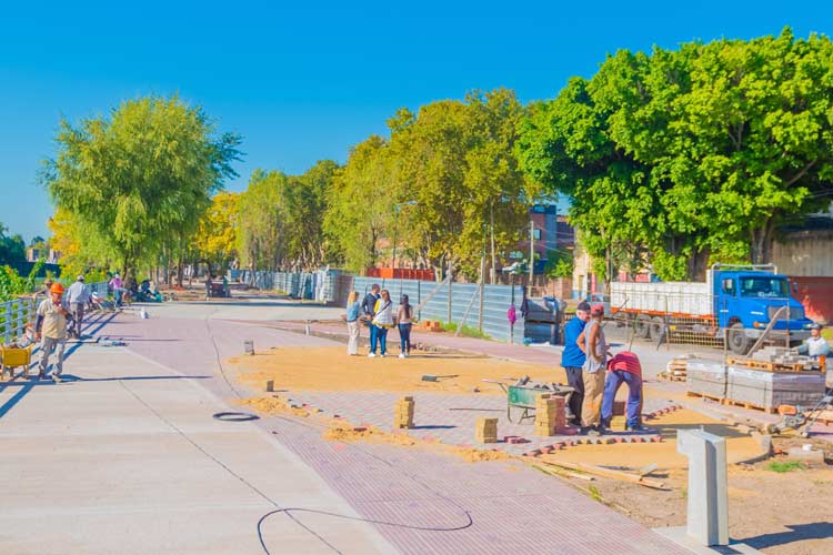 obra paseo del canal