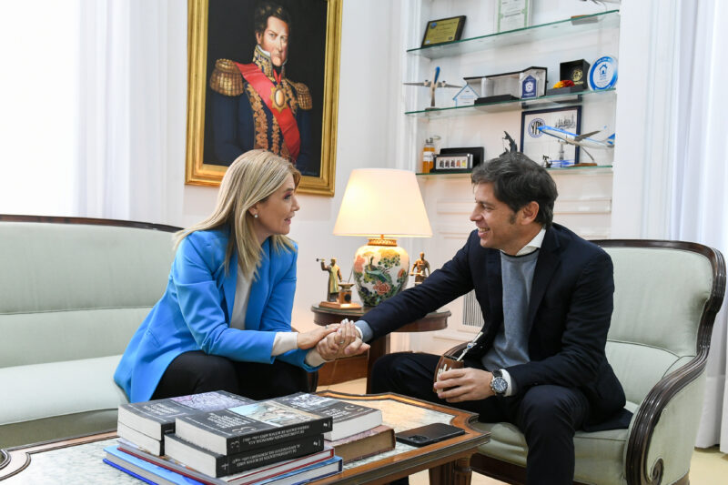 Kicillof y Magario