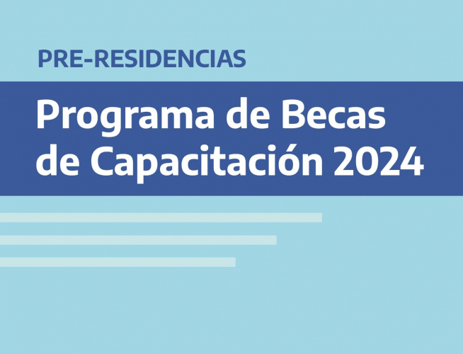 Pre Residencias bonaerenses